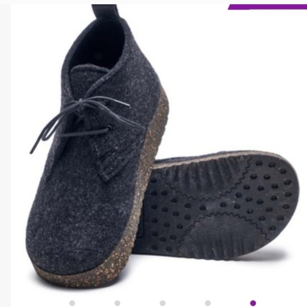 Kids Gray Lace-Up Shoes